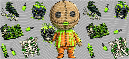 16oz Halloween-J 866